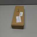 Lounsweer 6 Pcs Halloween Bat Candles 10 Inch White Taper Candlesticks with Black Bat Prints, Dissolvable Real Wax Candles for Halloween Ghost Party Table Decoration