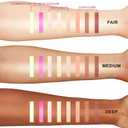 Youngfocus Cosmetics Cream Contour Best 8 Colors Contouring Foundation - Highlighting Makeup Kit/Concealer Palette - Vegan, Cruelty Free and Hypoallergenic - Instruction ManualDeep Pink