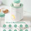 Momcozy Baby Bottle Warmer for Breast Milk Formula Food, Fullest Nutrients Preserved, Fast Heat, Night Light for Nighttime Breastfeeding, One-Touch Easy Use, Newborn Essentials Supplies Gift for Mom