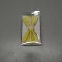 STACY ADAMS mens Satin Solid Bow TieBow Tie (Yellow)