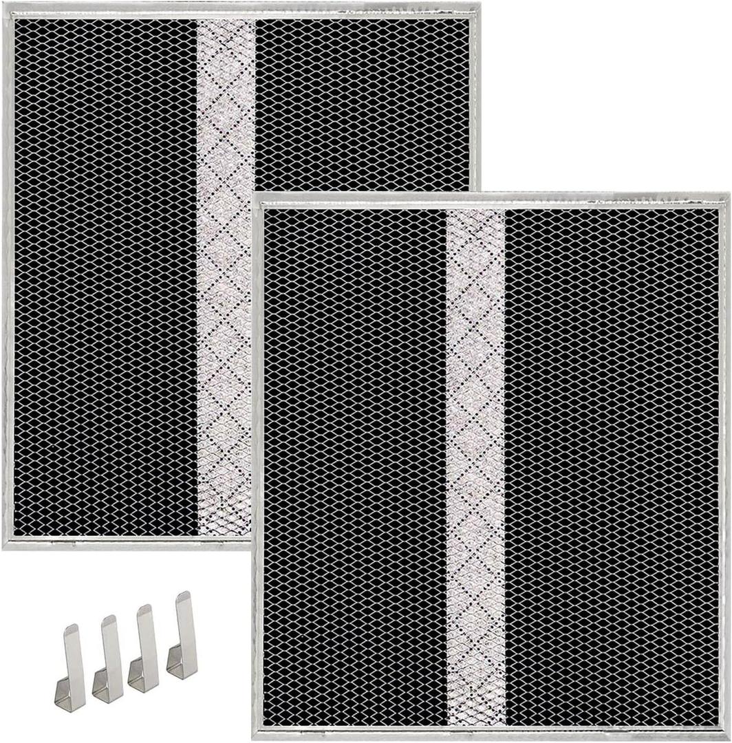 HPF30 XC Type Charcoal Filter 12-7/8" x 14-5/8", for Broan Non-Ducted Range Hood, Replacement S97020466-2PCS
