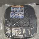 Chezope Car Seat Cushions Lumbar Support Pillows with Comfort Memory Foam Design Washable and Adjustable for Drivers and Office Use (Grey)