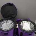 432HZ 7-12 Inch Set Of 7 Pcs Frosted Quartz Crystal Singing Bowls With 2 Pcs Carrying Case bag Sound Healing