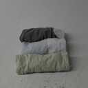 3-Pack Organic Baby Swaddle Sleep Sacks - Swaddles for Newborns, Infant 0-3 Months, Baby Girls, Boys, Soft & Snug Newborn Sleep Sack, Nursery Swaddling Blankets (Ripple) (One Size)