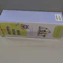 Dewonch Puppy Play Gym with 8 Hanging Toys, Small Dogs Indoor Jungle Gym, PVC Frame with Bungee Straps Enrichment Activity Center