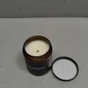 1OAK Cedarwood Candle - Woodsy Candles - Scented Candles for Men - Masculine Decor - Long Burning Candles Premium - Soy Wax (7oz.) (Amber Jar (7oz))