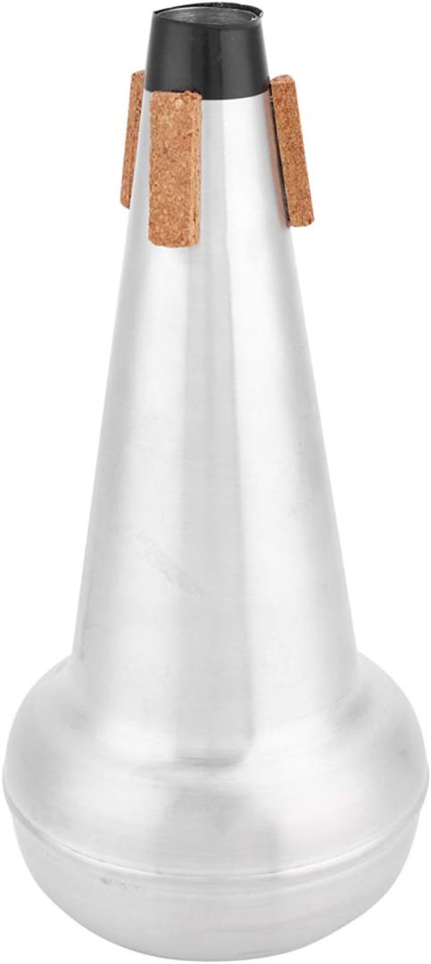 Tenor Trombone Mute Professional Aluminium Alloy Tenor Trombone Practice Mute Silencer for Trombone Musical Instruments Accessory