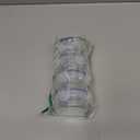 Lock & Lock Round Water Tight Food Container Snack Box, Set of 4, Clear (Set of 4)