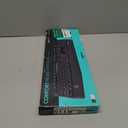 Logitech MK345 Wireless Keyboard and Mouse Combo with Palm Rest, 2.4 GHz USB Receiver, Compatible with PC, Laptop, Black (1 Pack)