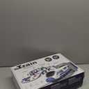 Train Sets for Boys 4-7, Battery Operated Train Set with Tracks(Magnetic Connection), Compatible with Thomas, Brio, Chuggington, Gifts for 3 4 5 6 Years Old (City 104 Pcs)