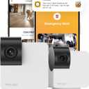 Petcube Cam 360 The Pack of 2 Camera | Ultimate Interactive WiFi Pet and Home Security Pan-Tilt Camera with Phone App, 1080p HD Video, 360 Rotation, Night Vision, Smart Alerts for Home Surveillance