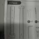 Fence Post Repair kit, Heavy-Duty Anchor grounding Nail, Fence Post Support Pile, Used for Repairing Damaged Fence gate Posts, Wooden Frames, and Fences