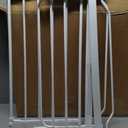 Regalo Safety 29-38.5" Baby Gate for Doorways & Bottom of Stairs, Pressure Mounted Baby Gate with Door for Babies, Toddlers & Pets, Tested & Safe for 30 Years, American Designed, American Owned, White