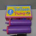 Balloon Pump Hand Held, Inflator Air Pump for Balloons - 2Way Dual Action, 2Pack: Friends can Help - Easy to Use, 100% Lifetime Satisfaction  - Sturdy Ballon Inflator Pump