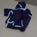 IDOMIK Dog Recovery Suit After Surgery,Long Sleeve Dog Surgical Onesie for Surgery,Soft Breathable Pet Pajamas Anti Shedding,Adjustable Bodysuit Prevent Licking Wound,Cone Collar Alternative,Blue,M (Chest Girth:17.7"-20.9")