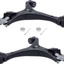 TUCAREST 520-695 520-696 (Pair) Front Lower Control Arm and Ball Joint Assembly Fit For 2012-2015 Ho-nda Civic, 13-15 Ac-ura ILX [# 51360TR7A51 51350TX7A02 51360TR7A11 51350TR7A11 K623612 K623613]