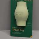 Earth Rated Treat Dispensing Dog Toys, Enrichment Toy for Adult and Puppy Dogs, Slow Feeder, Dishwasher and Freezer-Safe, Natural Rubber, Small, Green