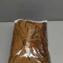 MIULEE Velvet Pinch Pleated Blackout Curtains 84 inches Long, Gold Brown Pleat Design Thermal Insulated Luxury Window Drapes for Living Room Bedroom with Hooks, Set of 2