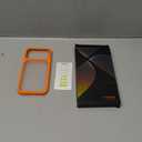 TORRAS Shockproof for iPhone 17 Pro Max Case with Camera Control Button, [12FT Military Grade Drop Protection] Enhanced Grip & Soft Touch Translucent 17 Pro Max Case with DIY Buttons, Neon Orange