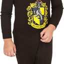 Intimo Baby Pajamas Set Footed Jammies Beanie Hogwarts House Gryffindor 12 Month (Black)