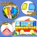 Magnetic Tiles - Road Set, Magnetic Building Blocks, Preschool Montessori Toys Gift for 3+ Year Old Boys and Girls, Sensory Christmas Toys for Kids Aged 3-5 and 4-8, Ideas for Toddler with Autism