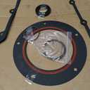 Primary Derby Clutch Cover Gasket Seal Kit Fit for Harley Davidson Electra Glide, Road Glide, Road King,Street Glide, Ultra Limited 2007-2016