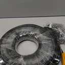 80FT Heat Tape for Roof and Gutters, 8 Watts/ft Roof Heat Cable w/ 35PCS Clips & Spacers, Self-Regulating Heat Cable w/LED Plug, Gutter Heat Cable for Ice Dam & Pipe Freeze Prevention, 120V