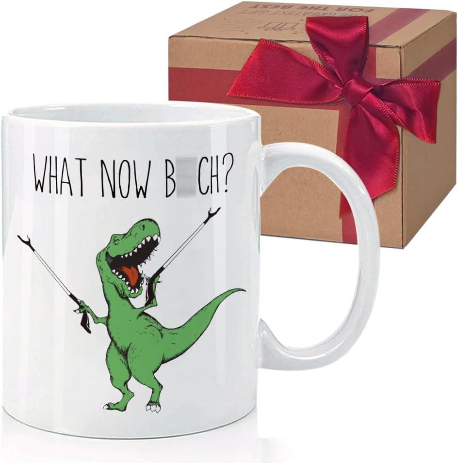 Funny Dinosaur Mug Gifts for Best Friend - Best Friend Ever Mug - Funny Friendship Gifts for BFF, Besties, Sister - Cute Christmas Mugs Gift for Women 11Oz Cup