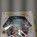 Sunny Days Entertainment Honey Bee Acres Rainbow Ridge Daydreamers Unicorn Family  4 Miniature Flocked Dolls | Small Fantasy Collectible Figures | Pretend Play Toys for Kids