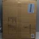 DWANTON Dog Crate Furniture with Cushion, Wooden Kennel Table with Double Doors, Indoor Dog House, Small/Medium/Large/Extra Large Size, 27.2" L, Rustic Brown