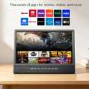 Desobry 12 Inch Small Smart TV, LCD Small Kitchen TV with WiFi