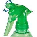 Spray Bottles - 3 Pack, 16 oz - Mist/Stream, Bright Colors, Sturdy, Leak Proof, BPA Free, For Cleaning, Plants, Pet, Vinegar, BBQ, Hair, Cooking - Perfect Size, Easy to Use. With Labels, Funnel