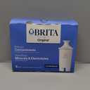 Brita Standard Water Filter for Pitchers and Dispensers, BPA-Free, Reduces Copper, Cadmium and Mercury Impurities, Lasts Two Months or 40 Gallons, Includes 3 Filters for Pitchers