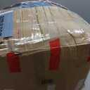 Pouf Ottoman Foot Stools with Foam Small Ottoman for Living Room Corduroy Ottomans Pouf 26x18 Floor Poufs Foot Rest for Chair Blue Hassocks and Ottomans, Blue 