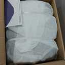 Hobestluk 3.5FT Bean Bag Chair Adult Bean Bag Chair Large Bean Bag Chair with Filler Included Teardrop Bean Bag with Removable Cover for Bedroom Living Room - (Large, Blue)