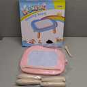 Smasiagon Magnetic Drawing Board for Kids, Toddler Toys for 1-2 Year Old Girl, Portable Doodle Board Pad Learning and Educational Toys for Ages 1 2 3 Year Old Baby Girl Birthday GiftPink