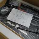 VTORY Treadmill Desk  Adjustable Desk for Walking Pad, Stable & Heavy-Duty Height 30"-47", Portable Walking Pad Desk Table Stand for Home Office & Work with Installation Guide (Black)