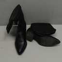 Rollda Cowboy Boots for Women Cowgirl Boots Embroidered Knee-High Western Boots Pointy Toe with Chunky Heel, 6