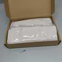 Newwiee Christmas Linen Napkin Set of 4 100% Linen Cloth 20 Inch Christmas Tree Embroidered Napkin Square Dinner Serviette Soft & Durable Holiday Table Decor Xmas Wedding Cocktail Party Supply