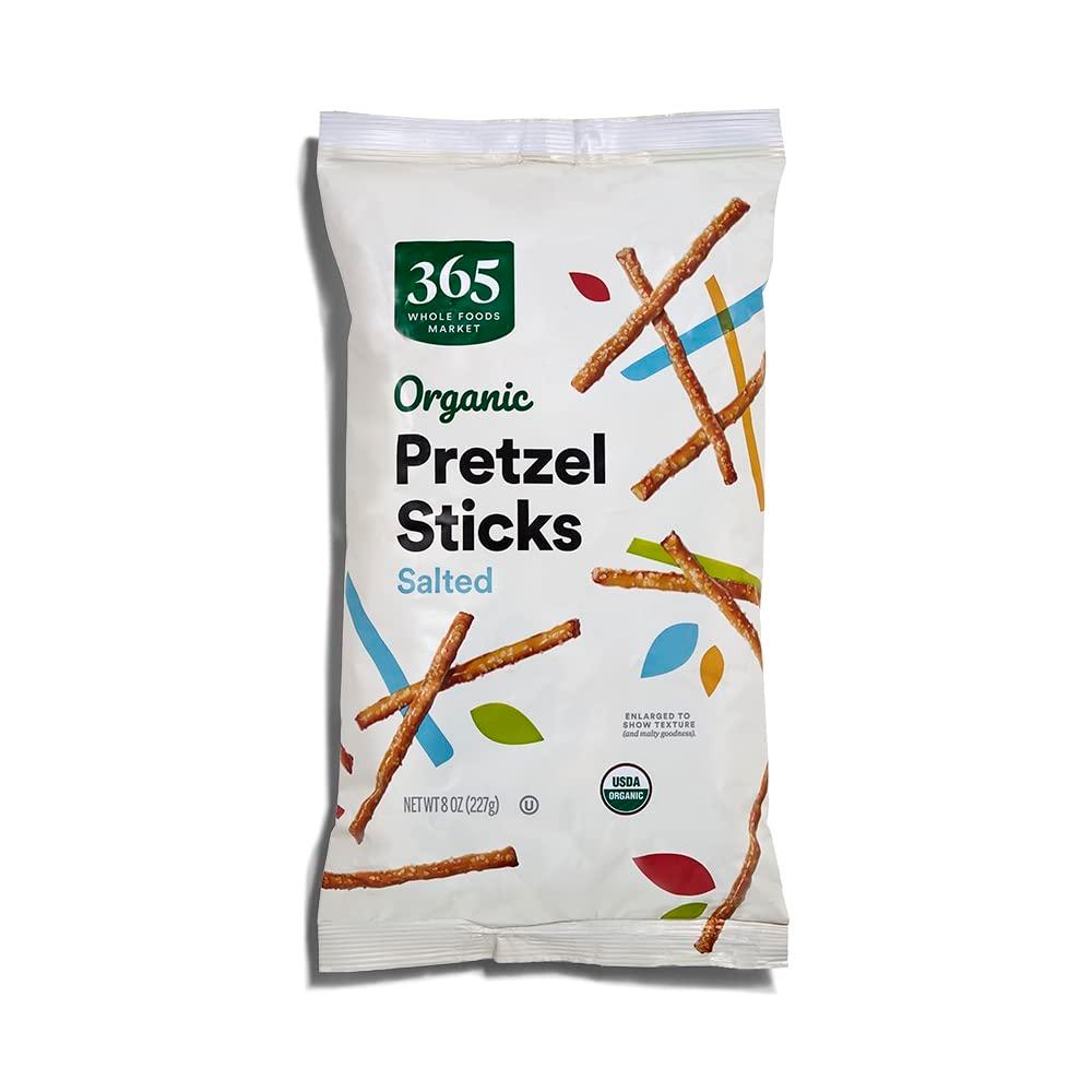 365 by Whole Foods Market Organic Mini Pretzel Sticks, 8 OZ (EXP 09/03/26)