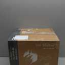 NEWBULIG Ice Makers Countertop with Handle, Portable Ice Machine, 9 Bullet Ice Cubes in 6 Mins, 26lbs in 24Hrs, Auto-Cleaning, with Basket and Scoop, for Home, Kitchen, RV, Camping,Black (12.3"*11.5"*8.5")