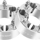 5x4.5 Wheel Spacers 2" (50mm) for Jeep Cherokee Wrangler Comanche Grand Cherokee Liberty/ Ford Ranger Mustang Explorer/ Mercury Lincoln, 2PCS 5x114.3mm Wheel Adapter 87.1mm Hub Bore with 1/2"x20 Studs
