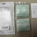 30pcs Disposable Castor Oil Pack Wrap for Bully Button, PU film Transparent Patches Organic Cotton , Self-Adhesive Wrap Pads, Portable Anti Leakage Castor Oil Packs Kit(No Oil