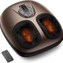 RENPHO Foot Massager Machine with Heat [2026 Upgraded], Shiatsu Foot Massager for Plantar Fasciitis, Birthday Gifts for Women Mom Men Dad, Wireless Control, 2026 New Upgraded, Up to US 12