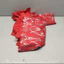 LUSHVIDA Christmas Rectangle Tablecloth  Washable Water Resistance Holiday Microfiber Table Cloth Decorative Table Cover for Banquet Party Kitchen Dining Room, 60 x 84 Inch (Snow-foil Print)