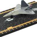 Hot Wings F-22 Raptor (military Markings) with Connectible Runway
