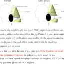 Car Neck Pillows Both Side Pu Leather 2pieces Pack Headrest Fit for Most Cars Filled Fiber Universal Car Pillow (Black)