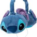 Generic 1616Holdings Stitch Plush Wired Headphones, Blue