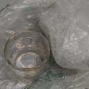 Icon Juice Glasses, 14oz Stemless Wine Drinking Juice Glass Cup for Valentine Party Supplies Gift(2 Pcs,Shell White)