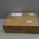 HapiRm Fruit Basket Kitchen Cart - 4-Tier Rolling Storage Cart with Wheels, Wood Top Utility Pantry Cart for Vegetables, Potatoes, Onions, Bread, Snacks (White)